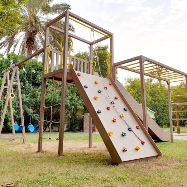 Multi-Purpose Outdoor Physical Play Structure