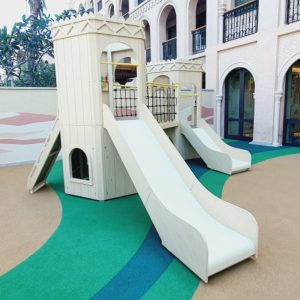 Steps And Slide Climbing Tower Bridge - Type 2