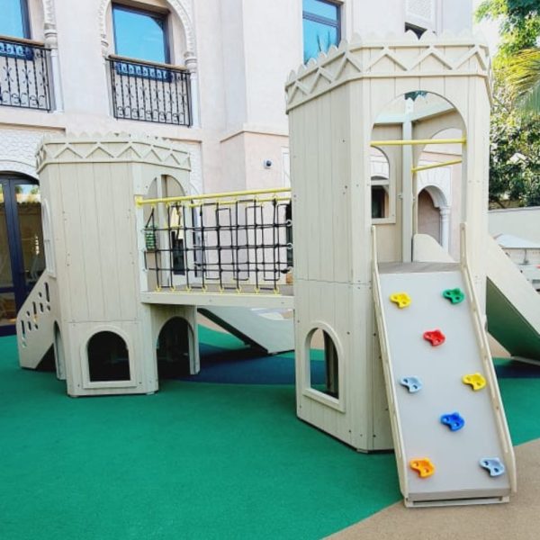 Steps And Slide Climbing Tower Bridge - Type 2