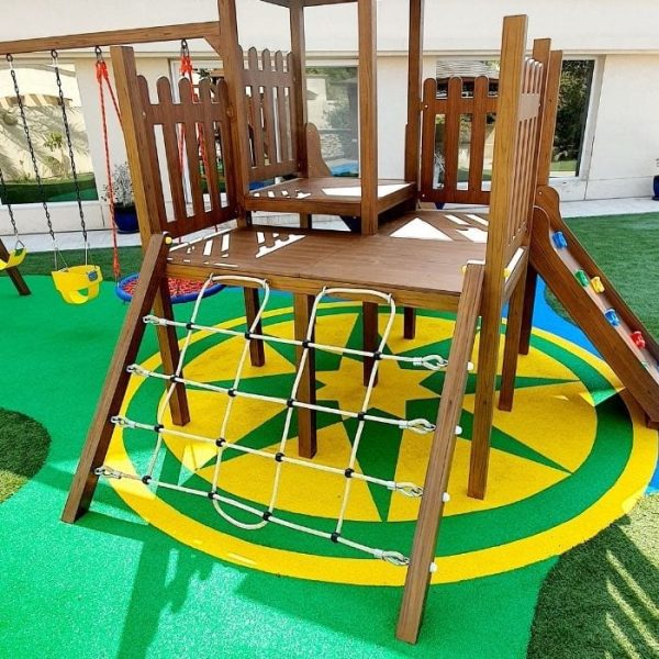 Climbing Frame with Triple Swing Set