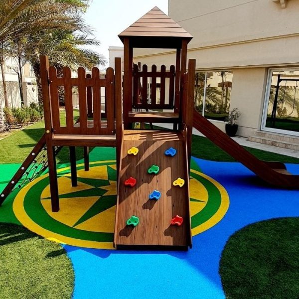Climbing Frame with Triple Swing Set