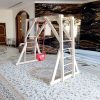 Free Standing Monkey Bars with Swing