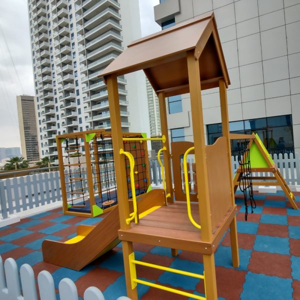 OUTCF83 - Adventure Climbing Frame with Cargo Net