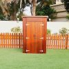 Wooden Lockable Shed