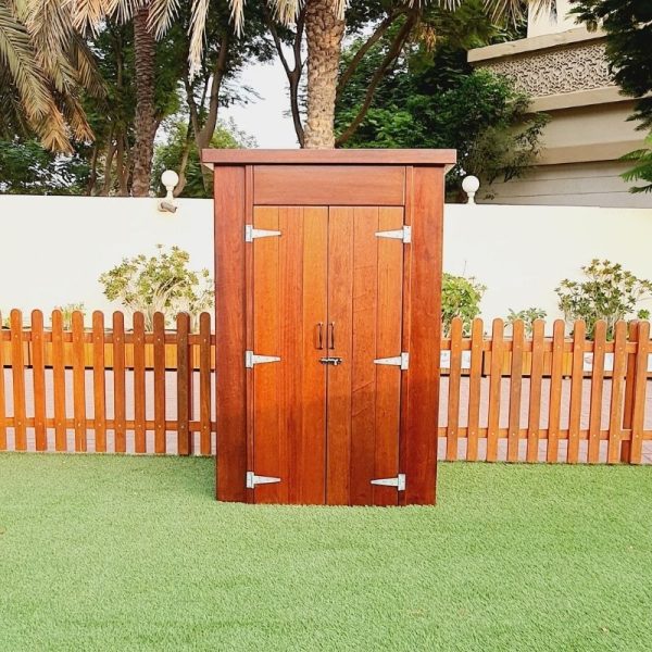 Wooden Lockable Cabinet