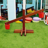 Giant Wooden Scale And Buckets