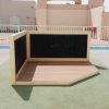 Art Corner With Blackboard And Platform