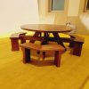 Round Picnic Table