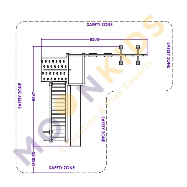 Outdoor Play Structure Type 1