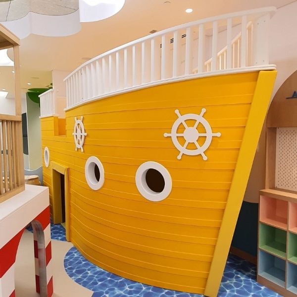 Pirate Ship With Light House