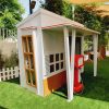 Garage with Petrol Pump