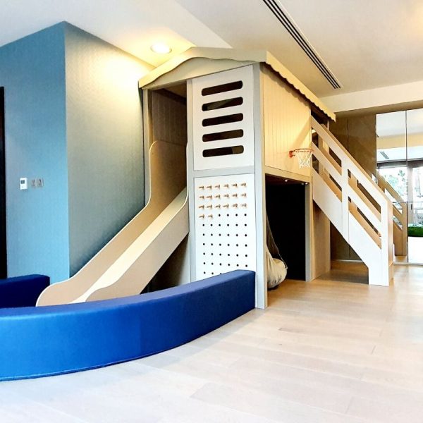 Playhouse with Slide