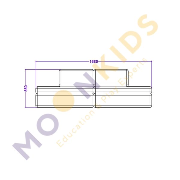 Play Sofa – Blue