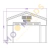 Playhouse Garage Facade