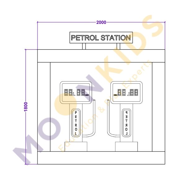 Playhouse Petrol Station