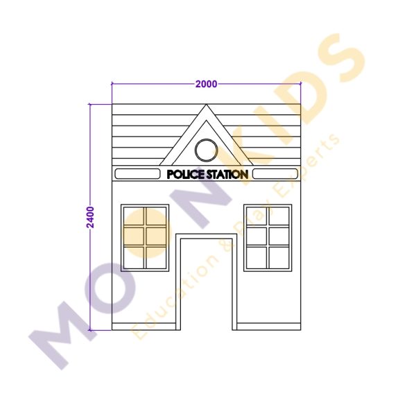Playhouse Police Station - Type 2