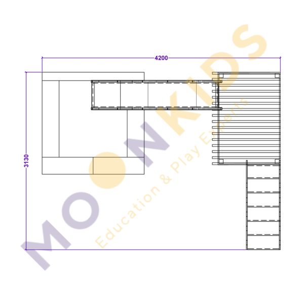 Playhouse With Step & Slide