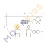 Playhouse Wooden Ship