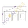 Playhouse with Windows Type 2