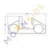 Racing Car - Blue