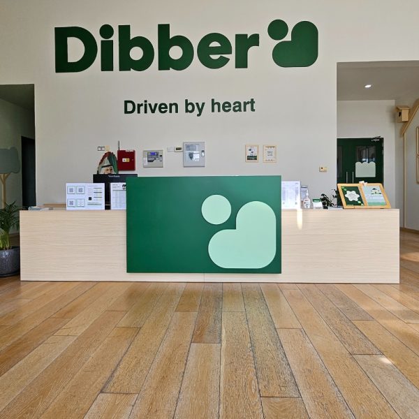Reception Desk With Cladding