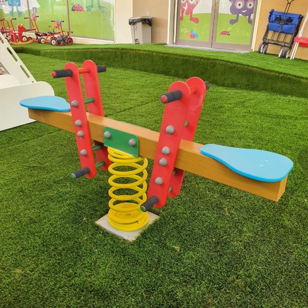 Seesaw on Springs