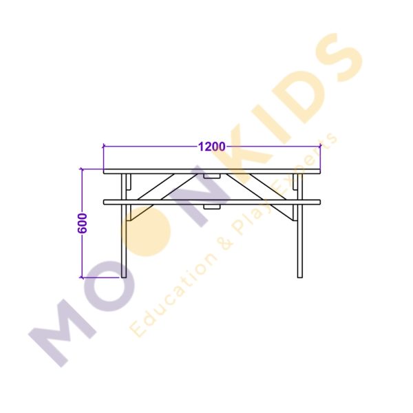 Rectangle Picnic Table