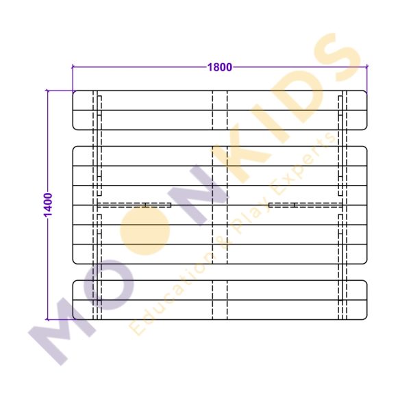 Rectangle Picnic Table