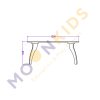 Rectangular Activity Bench