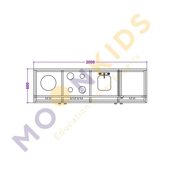 Roleplay Kitchen Set