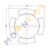Round Picnic Table