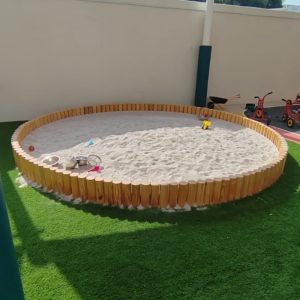 Round Sand Pit