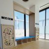 Window Seating With Open Shelving & Soft Seating