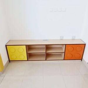 Mini Block Cupboard With Open Spaces