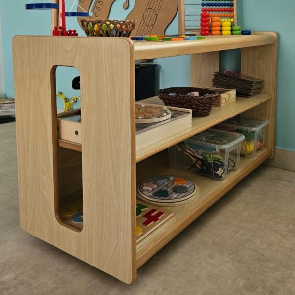 Open Mobile Shelving Unit