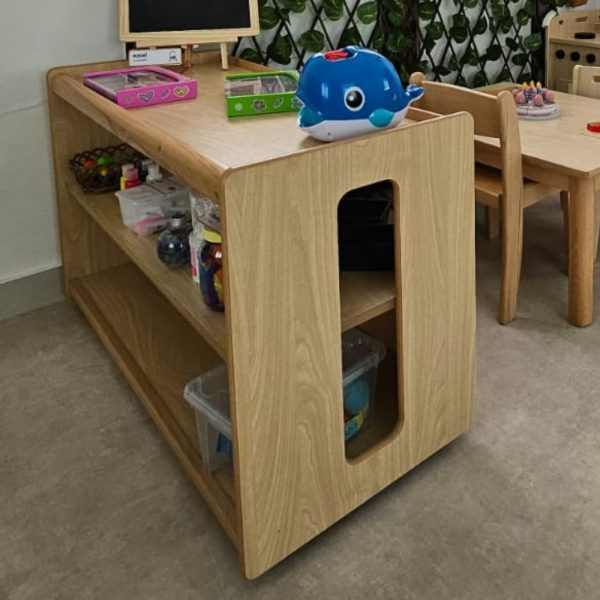 Open Mobile Shelving Unit