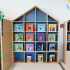 House Shape Open Shelving Unit
