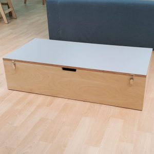 Small Storage Box With Slow Closing Hinges