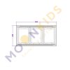 Sand & Water Triple Tub Play Table