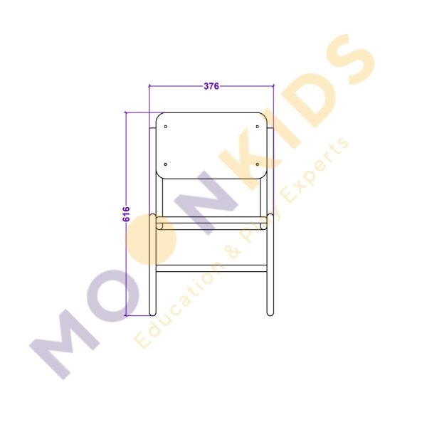 Secondary Class Room Chair – 07