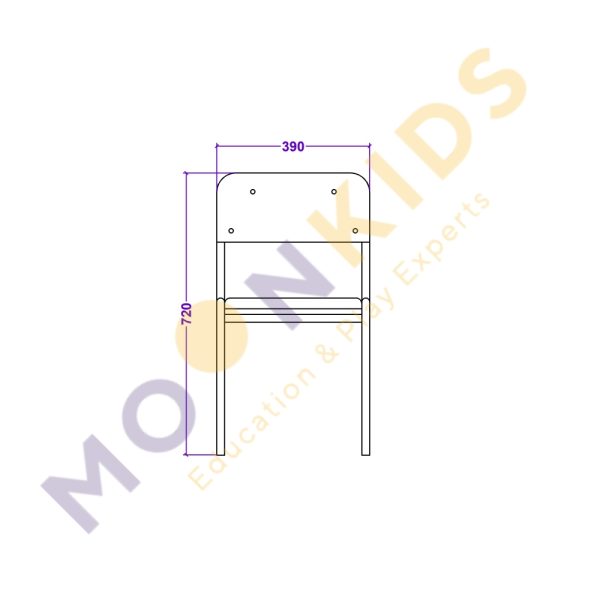Secondary Class Room Chair – 11