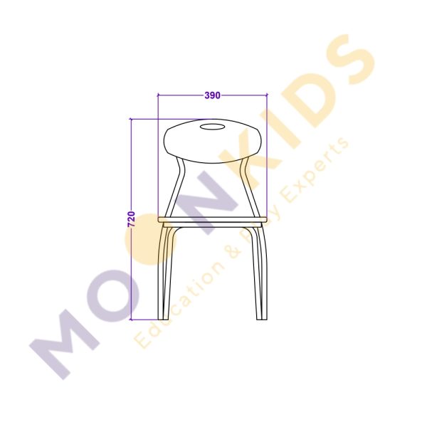 Secondary Class Room Chair – 16