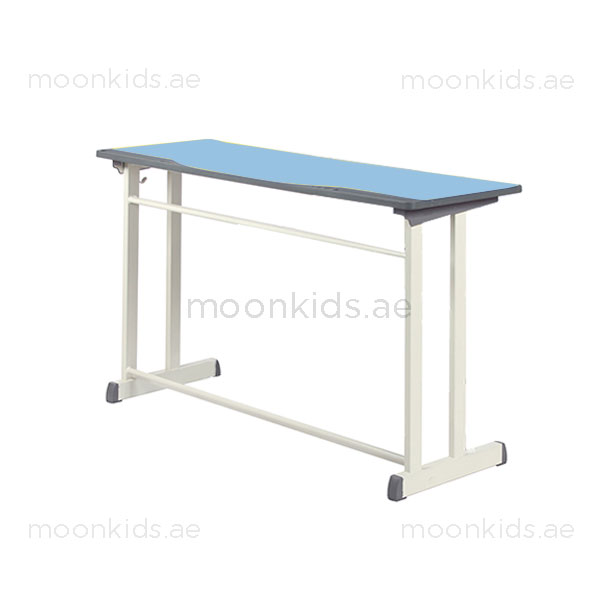 Secondary Class Room – Gold Perforated Table 02