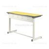 Secondary Class Room – Sliver Perforated Table 01
