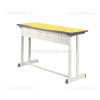 Secondary Class Room – Gold Perforated Table 01