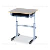 Secondary Class Room – Adjustable Desk with Drawer 01