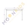 Secondary Class Room – Adjustable Table with Drawer 01