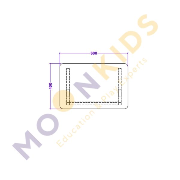 Secondary Class Room – Brain Perforated Desk