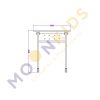Secondary Class Room – Gold Perforated Desk
