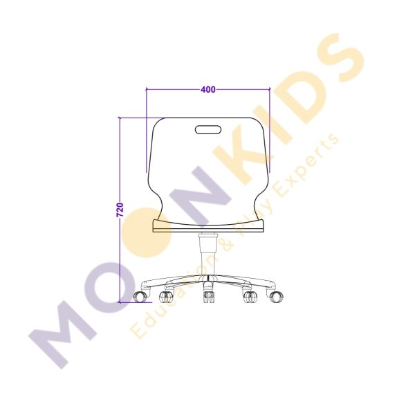 Secondary Class Room – Multi Hipack Torlry Chair 02